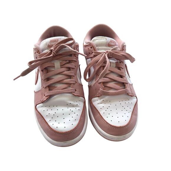 Nike Dunk Low Rose Whisper Sneakers Women’s 7.5 White Dusty Pink DD1503-118 - Picture 2 of 9